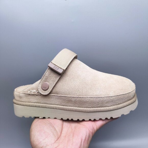 UGG Other - UGG Goldenstar Clog Beige Velcro Tumbler